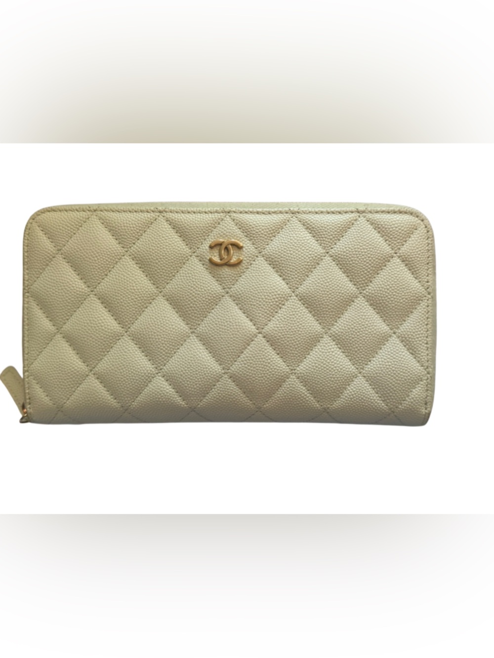 Chanel Matelasse Caviar Leather Long Wallet